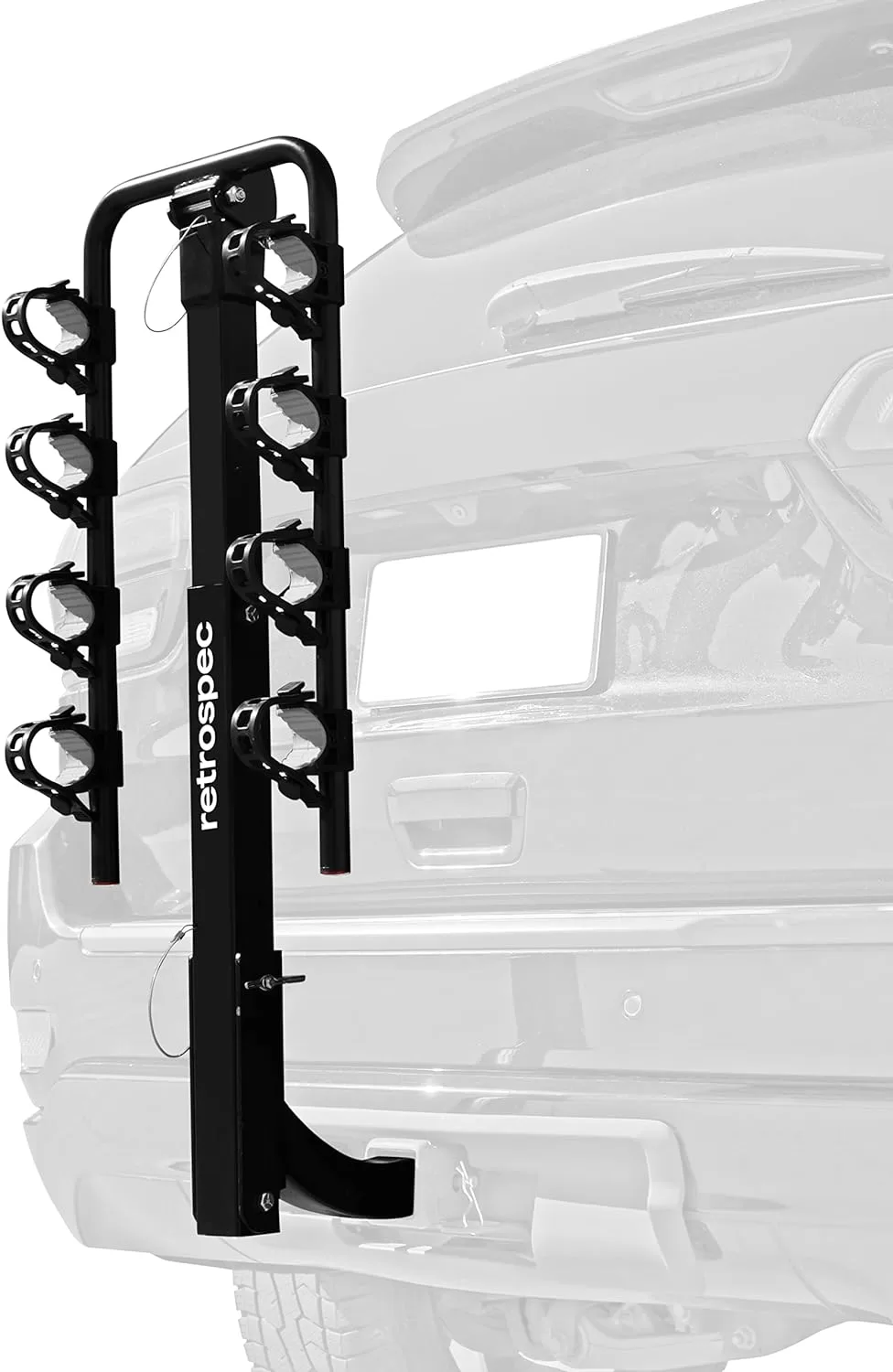 Retrospec Lenox 2-5 - Bike Hitch Rack for Cars, Trucks, SUVs with 2” Hitch | Foldable Steel Frame