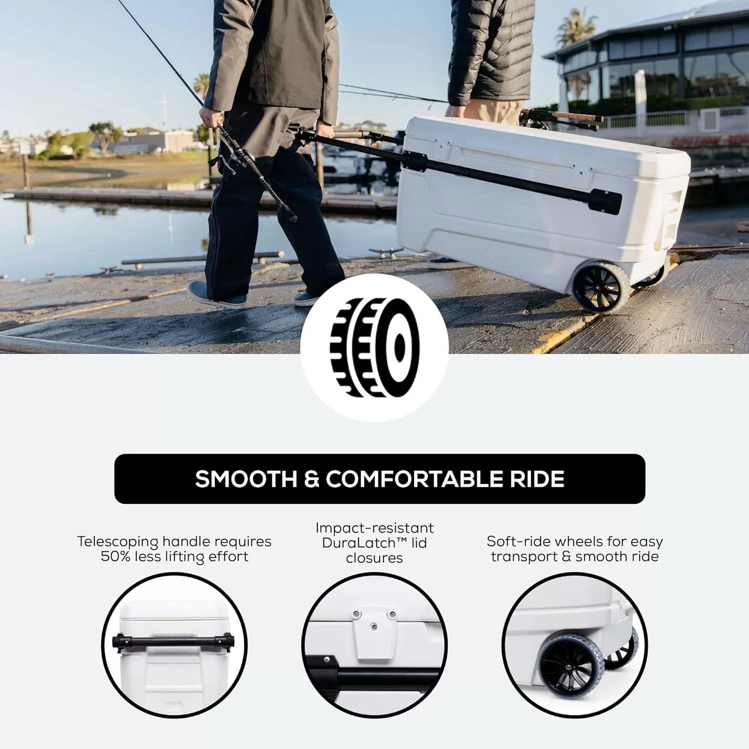 Igloo Sportsman 30 - 150 Qt Heavy-Duty High Performance Hardsided Coolers