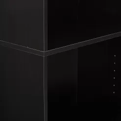 FURINNO JAYA Simply Home 5-Shelf Bookcase, 5-Tier, Black