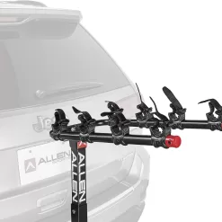 Allen Sports Deluxe 4-Bike Hitch Mount Rack (2-Inch Receiver) , Black