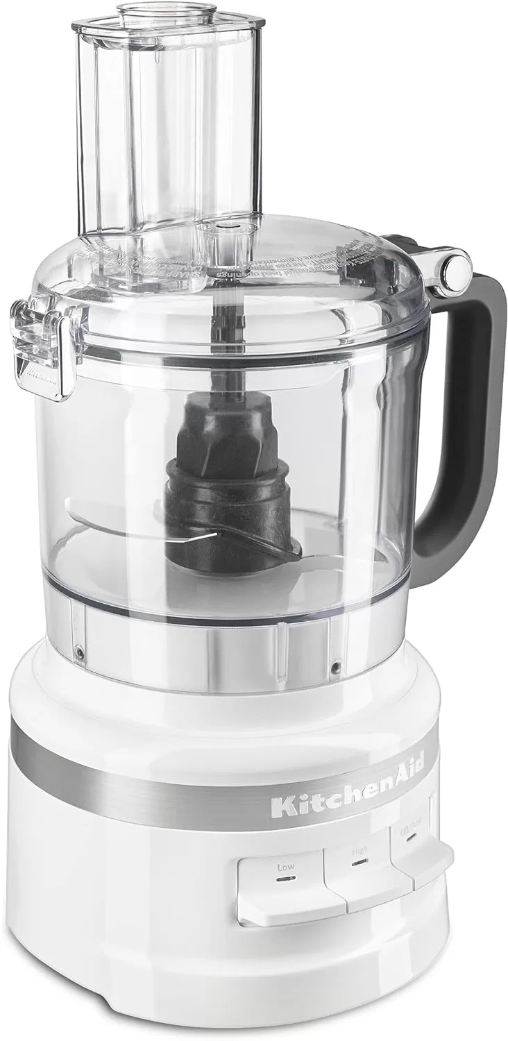 KitchenAid 7-Cup Food Processor KFP0718WH, White