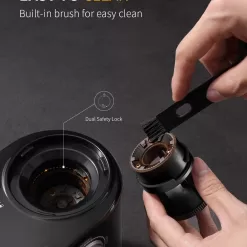 SHARDOR Electric Burr Coffee Grinder 2.0, Adjustable Burr Mill with 16 Precise Grind Setting for 2-14 Cup, Black
