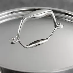 Tramontina Covered Sauce Pan Stainless Steel Tri-Ply Clad 1.5-Quart, 80116/021DS