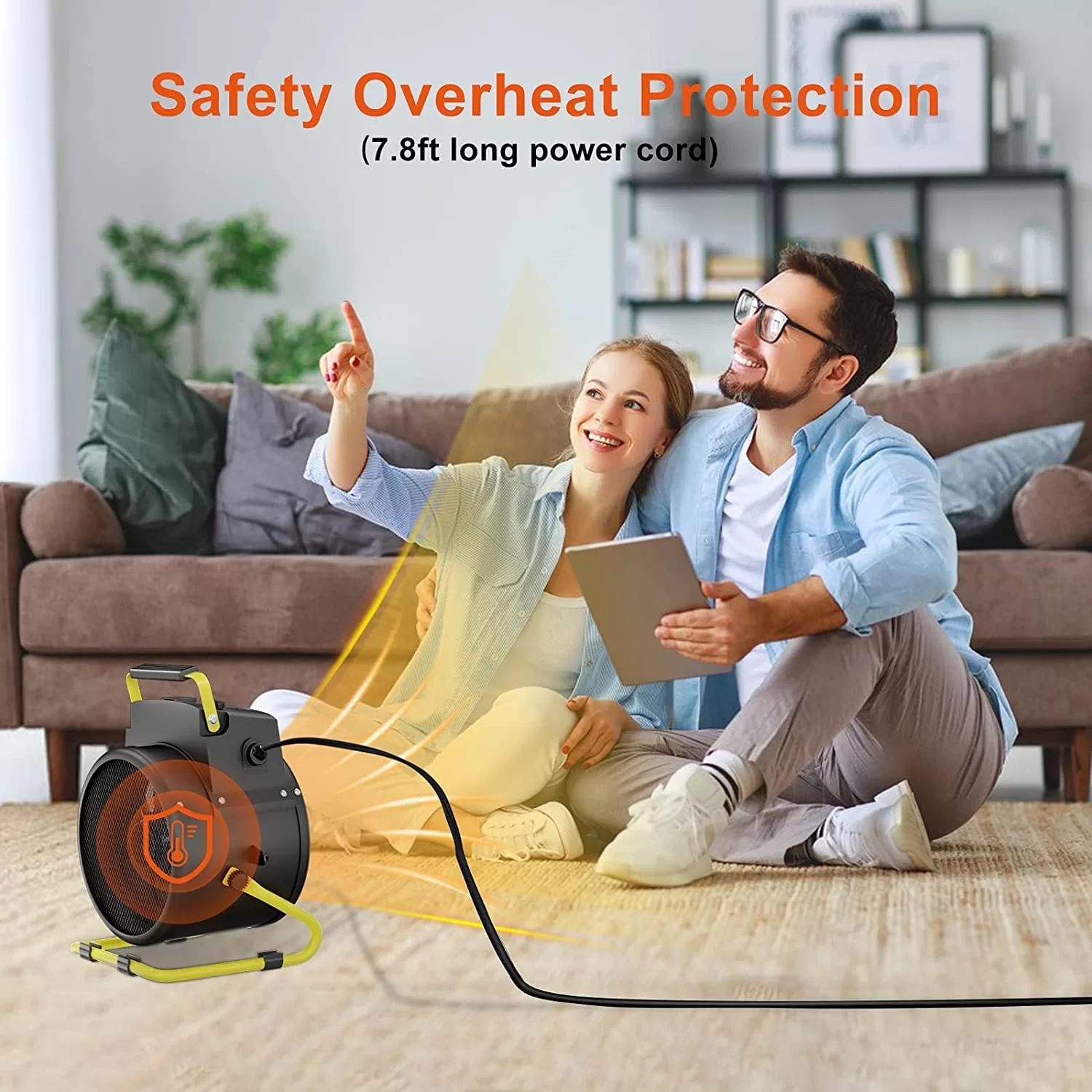 Outdoor Patio Heater, Portable Electric Garage Heaters