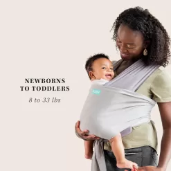 Moby Easy-Wrap Carrier | Baby Carrier and Wrap in One