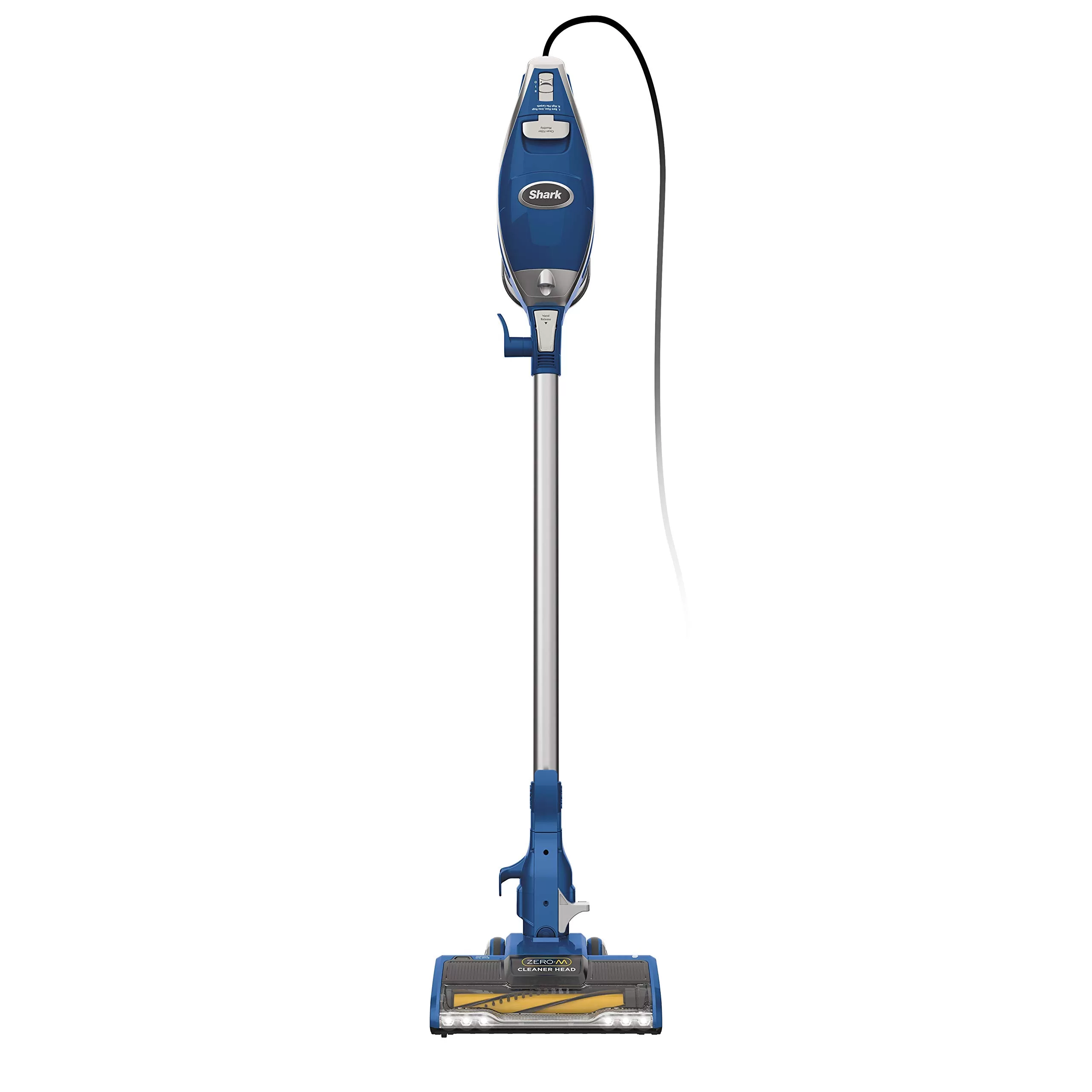 Shark HV343AMZ Rocket Corded Stick Vacuum, Crevice Upholstery Tools, Blue/Silver