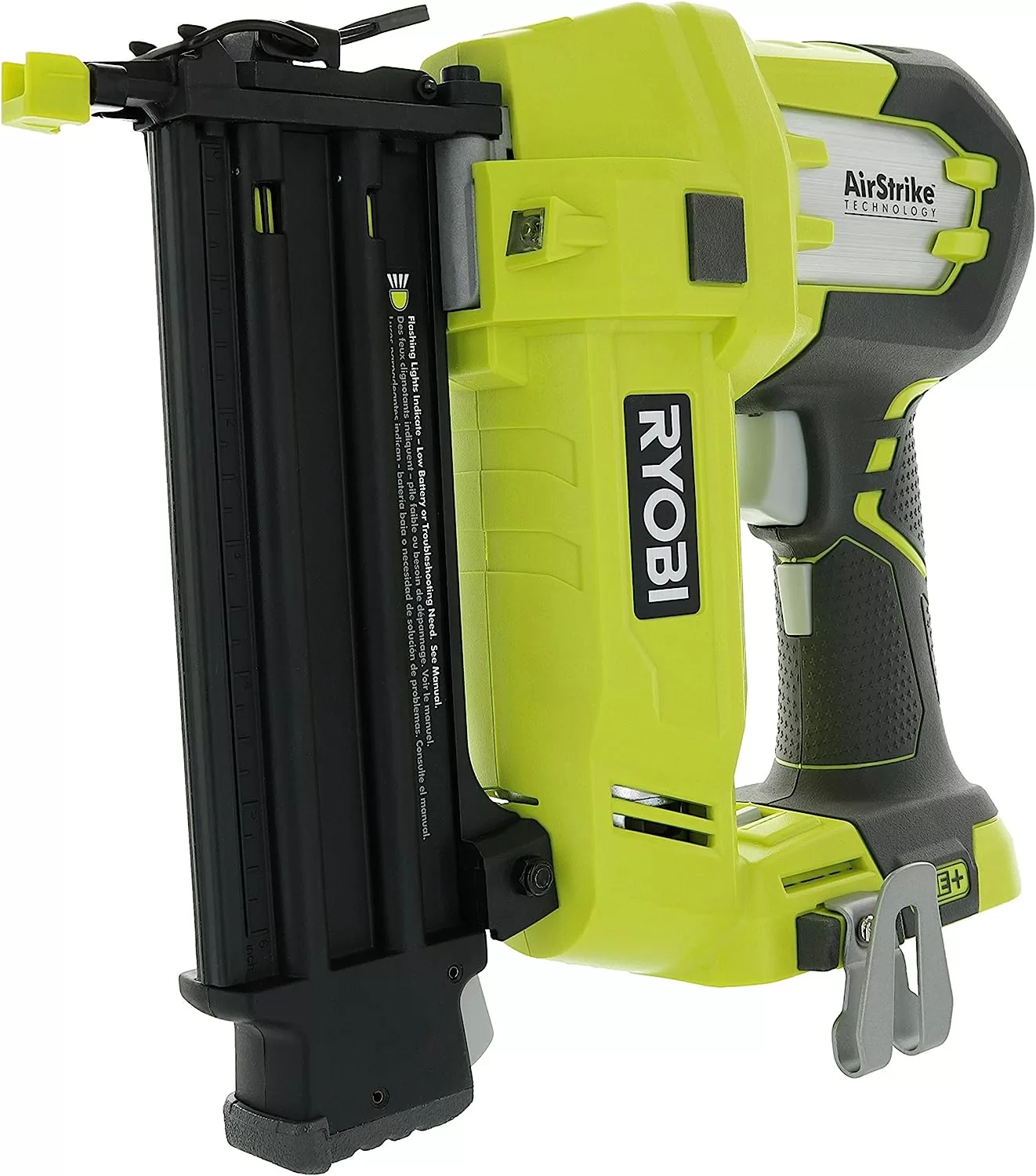 Ryobi P320 Airstrike 18 Volt One+ Lithium Ion Cordless Brad Nailer (Battery Not Included, Power Tool Only)