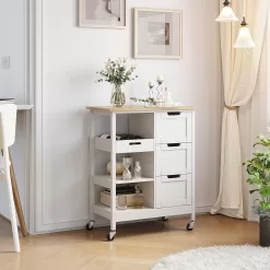 YITAHOME Kitchen Island Cart: Enhance Your Kitchen with Storage and Style
