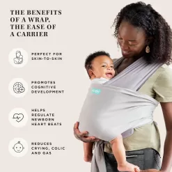 Moby Easy-Wrap Carrier | Baby Carrier and Wrap in One