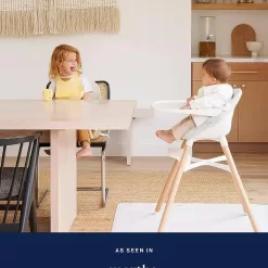 Lalo The Chair Convertible 3-in-1 High Chair for Babies and Toddlers - Wooden