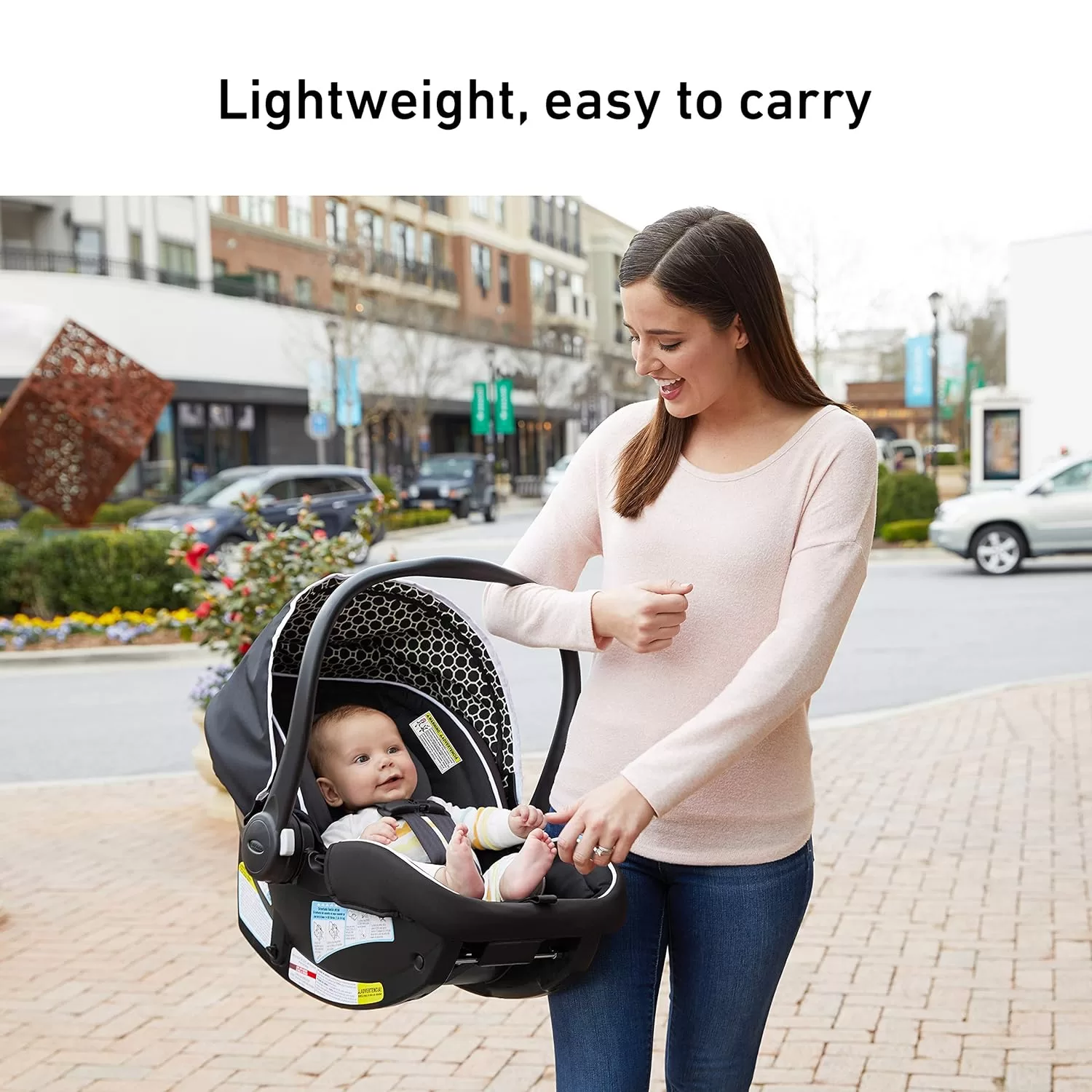 Graco SnugRide 35 Lite LX Infant Car Seat (SnugRide, Studio)