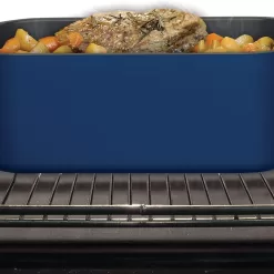 West Bend 87905B Slow Cooker Large Capacity Non-stick, 5-Quart, Blue