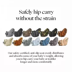 Tushbaby - Safety-Certified Hip Seat Baby Carrier