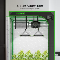 VIVOSUN S448 4x4 Grow Tent, 48