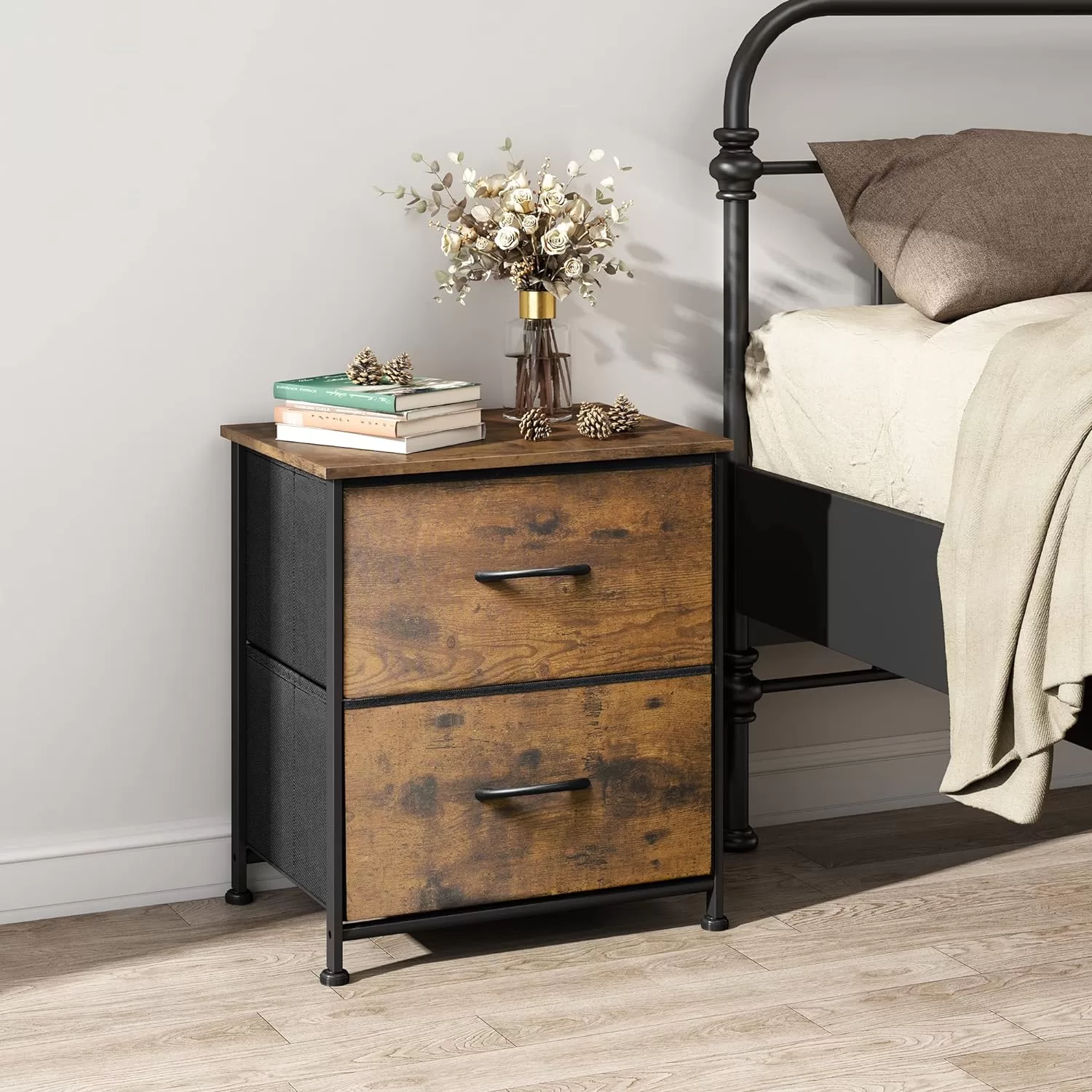 brown small dresser for bedroom Amazon.com: ORRD 3 Drawer Fluted Dresser for Bedroom, Mid Century Modern Chest of Drawers, Wood Storage Small Dresser Organizer for Bedroom Living Room Hallway Closet, Walnut : Home & Kitchen