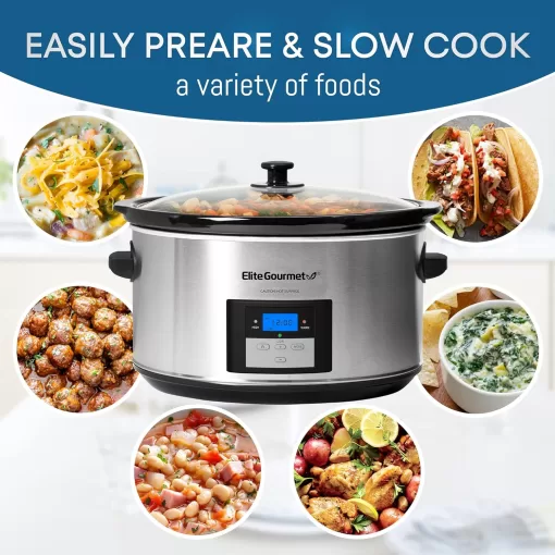 Elite Gourmet Slow Cooker - Thumbnail 5