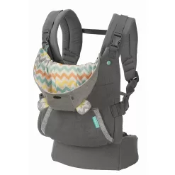 Infantino Cuddle Up Carrier - Ergonomic Bear-Themed face-in Front Carry and Back Carry