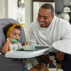 Century Dine On 4-in-1 High Chair, Grows with Child with 4 Modes, Metro