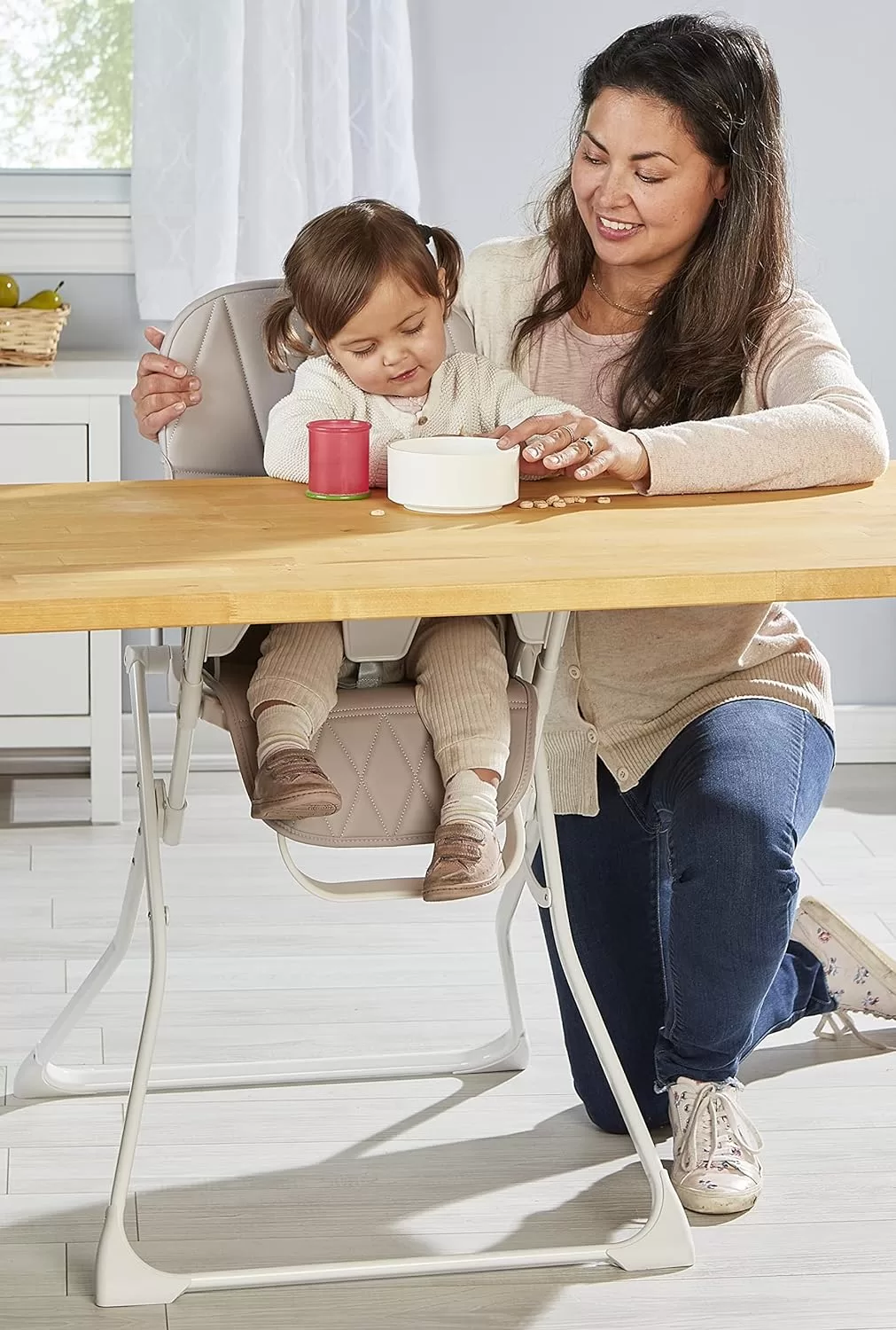 Primo PopUp Folding High Chair, 28x24x38 Inch (Pack of 1)