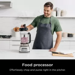 Ninja Foodi SS201 Power Blender & Processor. 3-in-1 Crushing Blender