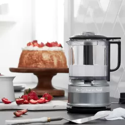 KitchenAid 5 Cup Food Chopper - KFC0516, Contour Silver
