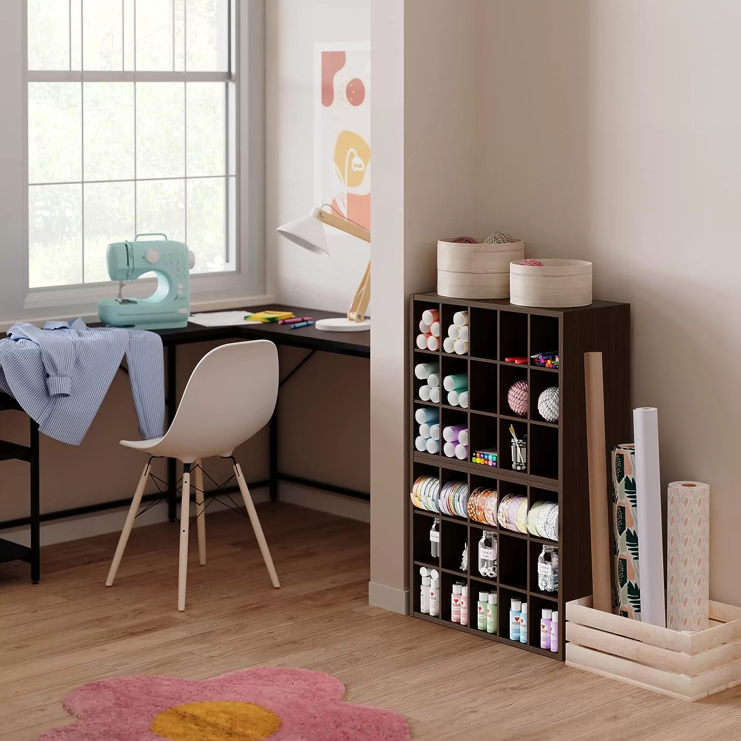 ClosetMaid 15 Cube Stackable Storage Organizer for Shoes, Espresso