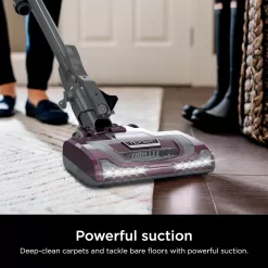 Shark HV322 Rocket Deluxe Pro Corded Stick Vacuum, Bordeaux/Silver