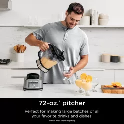 Ninja Foodi SS201 Power Blender & Processor. 3-in-1 Crushing Blender
