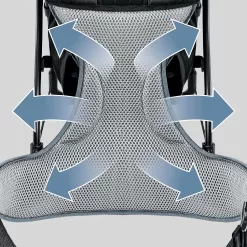 Chicco SmartSupport Aluminum Frame Backpack Carrier, Lightweight Baby Backpack Carrier | Solar/Grey - New Model
