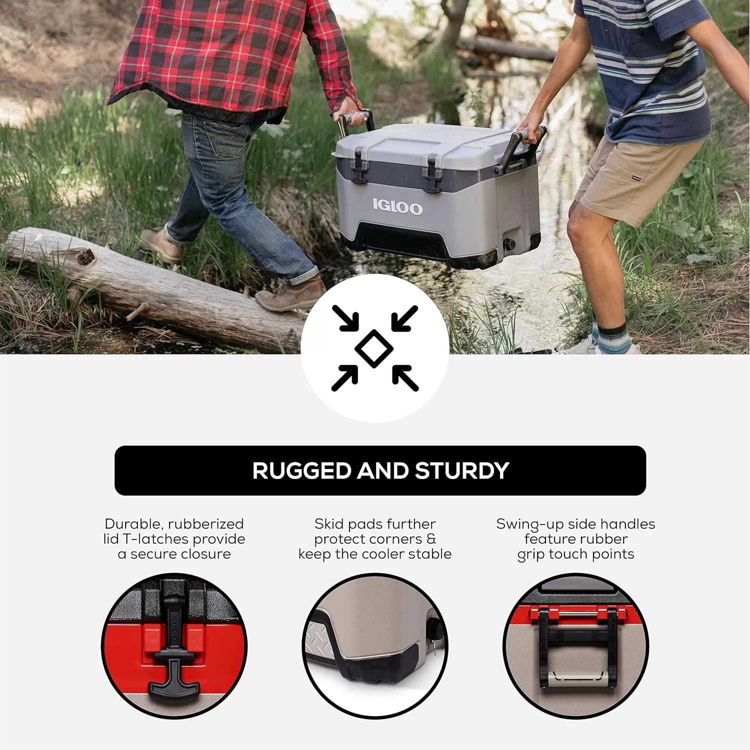 Igloo BMX 52 Quart Cooler with Cool Riser Technology