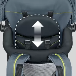 Chicco SmartSupport Aluminum Frame Backpack Carrier, Lightweight Baby Backpack Carrier | Solar/Grey - New Model