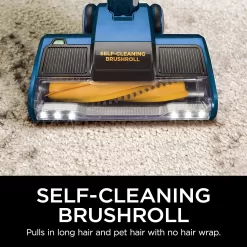 Shark HV343AMZ Rocket Corded Stick Vacuum, Crevice Upholstery Tools, Blue/Silver