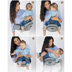 Tushbaby - Safety-Certified Hip Seat Baby Carrier