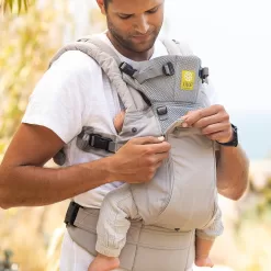 LÍLLÉbaby Complete All Seasons Ergonomic 6-in-1 Baby Carrier Newborn to Toddler - Stone
