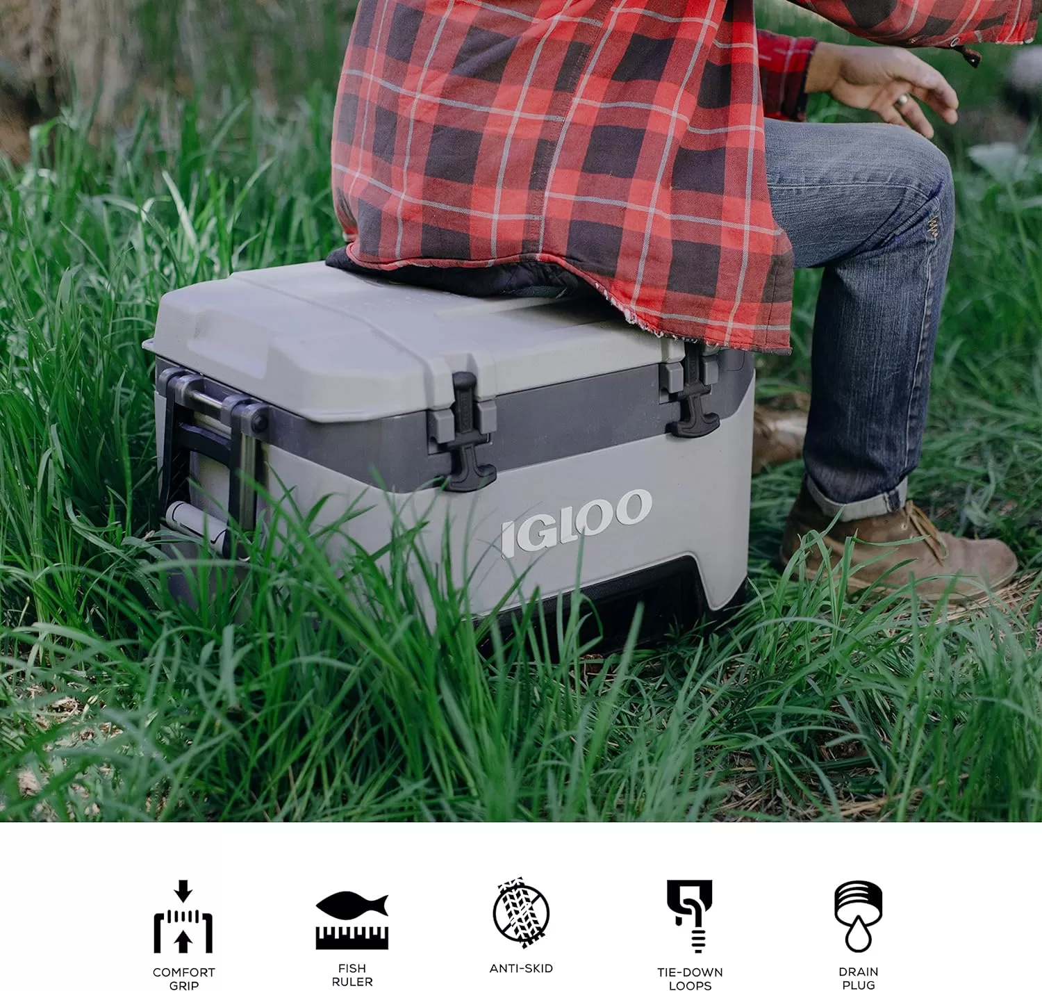 Igloo BMX 52 Quart Cooler with Cool Riser Technology