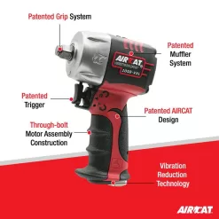 AIRCAT 1058-VXL 1/2 in. Compact Impact Wrench