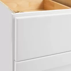 Hampton Bay BBC36 Avondale 36 in. W x 24 in. D x 34.5 in. H Ready to Assemble Plywood Shaker Blind Corner Kitchen Cabinet in Alpine White