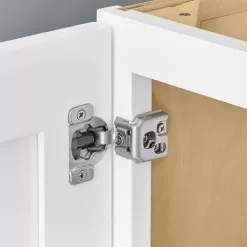 Hampton Bay W301812 Avondale 30 in. W x 12 in. D x 18 in. H Ready to Assemble Plywood Shaker Wall Bridge Kitchen Cabinet in Alpine White