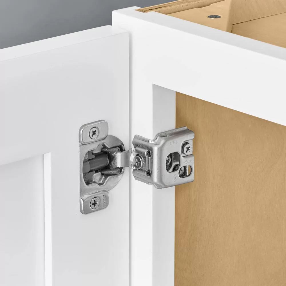 Hampton Bay W301812 Avondale 30 in. W x 12 in. D x 18 in. H Ready to Assemble Plywood Shaker Wall Bridge Kitchen Cabinet in Alpine White