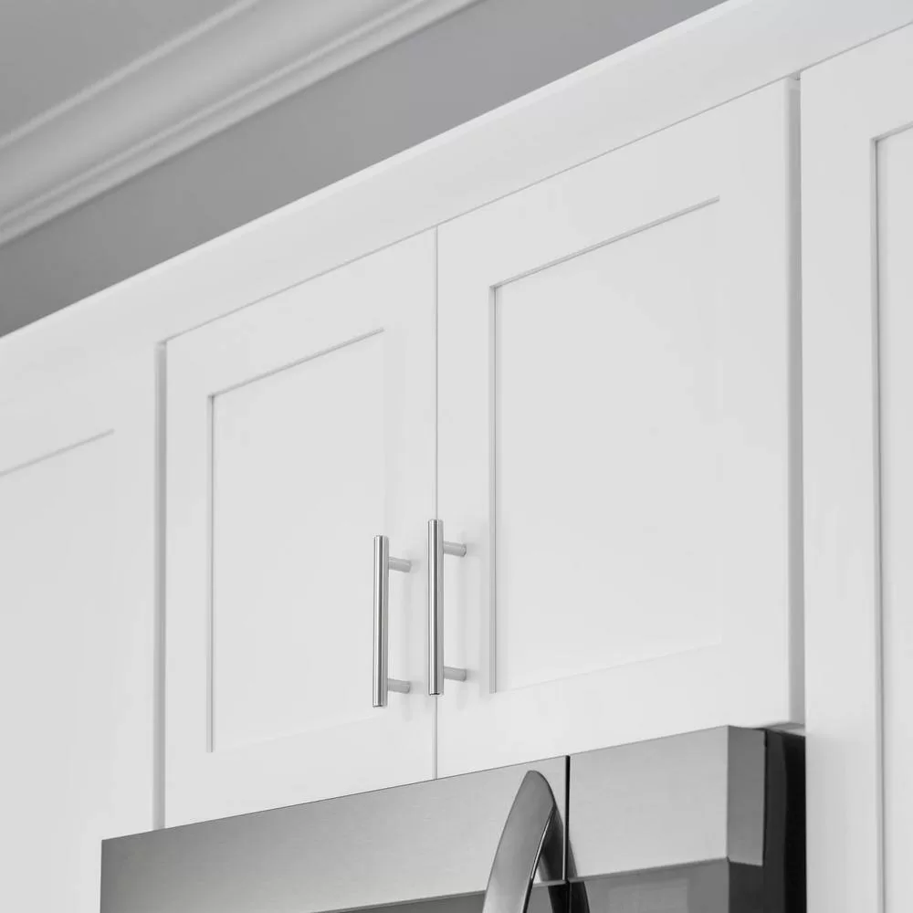 Hampton Bay W301812 Avondale 30 in. W x 12 in. D x 18 in. H Ready to Assemble Plywood Shaker Wall Bridge Kitchen Cabinet in Alpine White