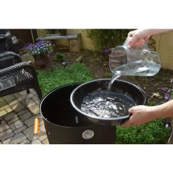 Americana 5031U4.181 2-in-1 Charcoal Water Smoker Grill