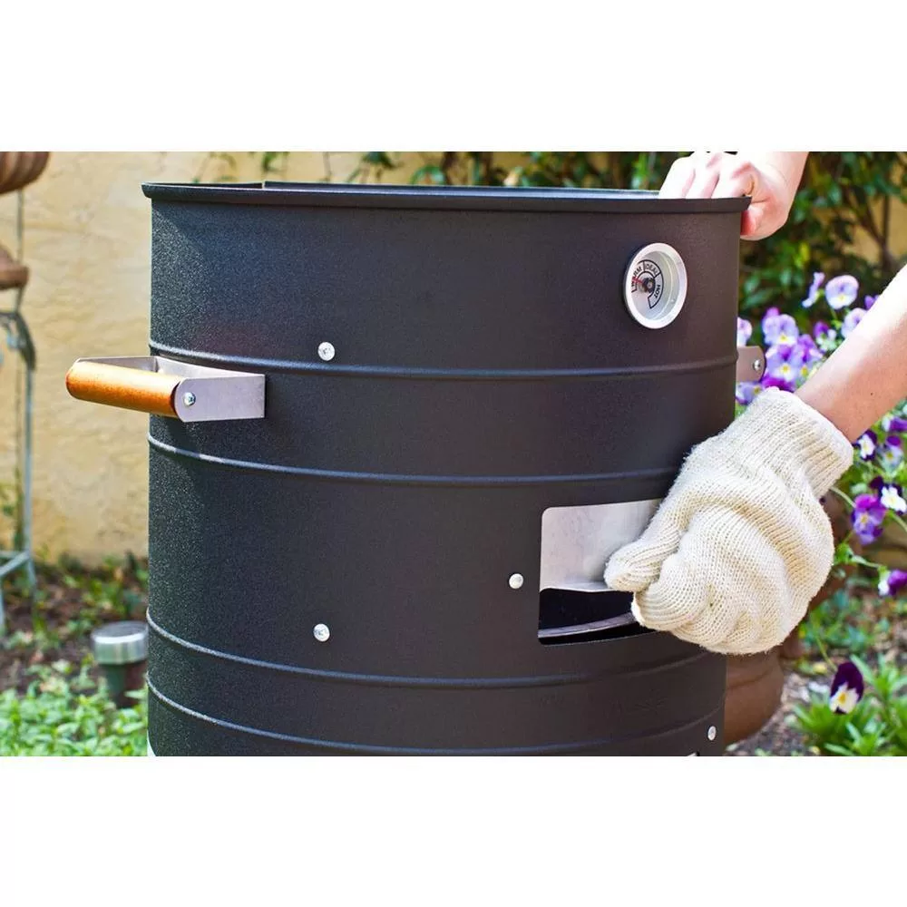 Americana 5031U4.181 2-in-1 Charcoal Water Smoker Grill