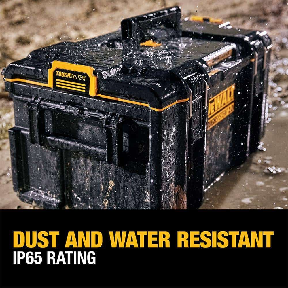 DEWALT DWST08165W00450 TOUGHSYSTEM 2.0 Small Tool Box, TOUGHSYSTEM 2.0 22 in. Large Tool Box and TOUGHSYSTEM 2.0 24 in. Mobile Tool Box