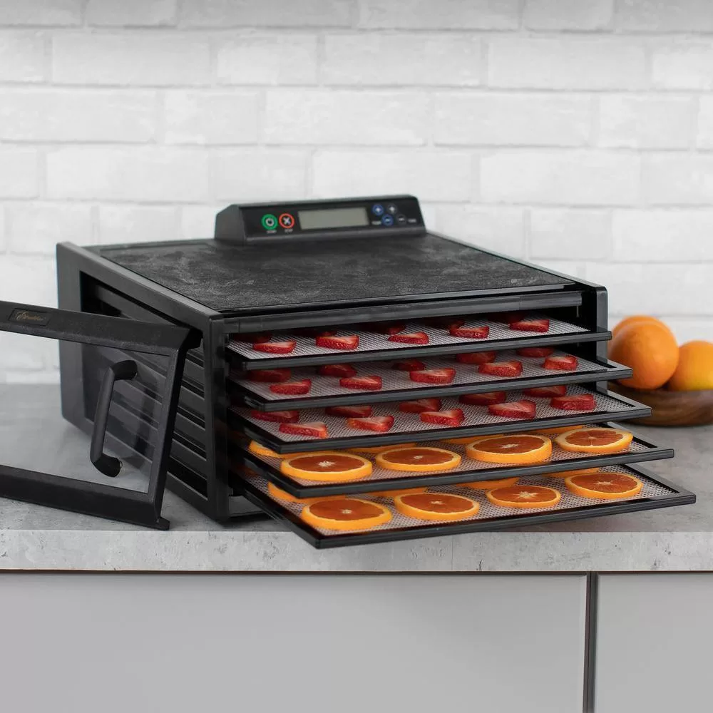 Excalibur 5-Tray Food Dehydrator with Digital 48-HR Timer, in Black