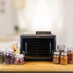 Excalibur 9-Tray Black Food Dehydrator with Digital 48-HR Timer