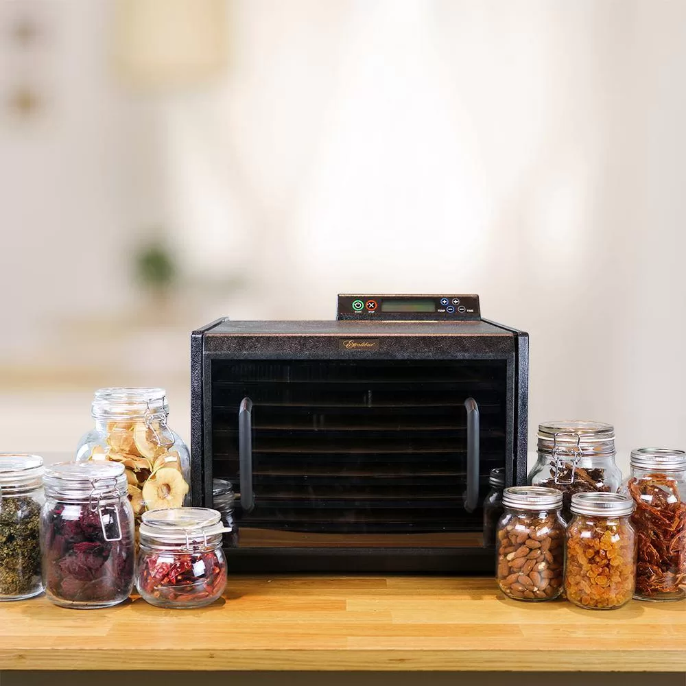 Excalibur 9-Tray Black Food Dehydrator with Digital 48-HR Timer