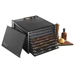 Excalibur 9-Tray Black Electric Food Dehydrator with Variable Temperatures and 26-hour Timer and Automatic Shut Off