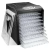 Ivation 9 Plastic Tray Food Dehydrator For Snacks, Herbs, Fruit and Beef Jerky