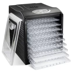 Ivation 9 Plastic Tray Food Dehydrator For Snacks, Herbs, Fruit and Beef Jerky
