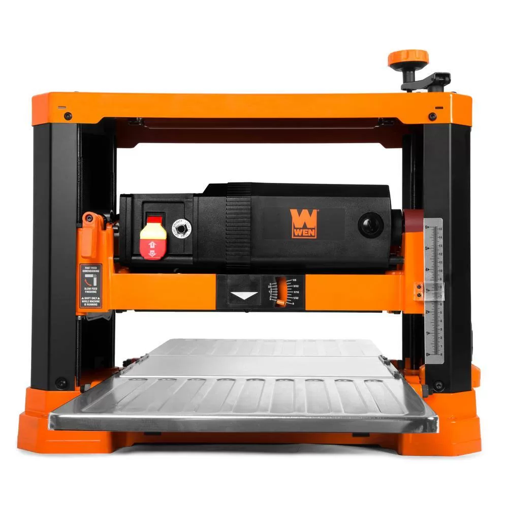 WEN PL1337 Thickness Planer, Two Speed, 13-Inch Spiral Blade, Benchtop